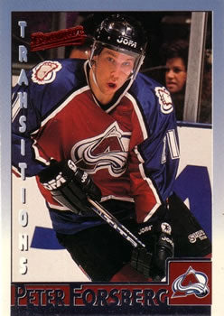 #85 Peter Forsberg - Colorado Avalanche - 1995-96 Bowman Hockey