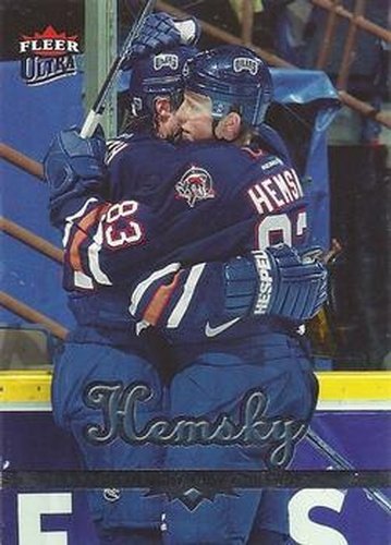 #85 Ales Hemsky - Edmonton Oilers - 2005-06 Ultra Hockey