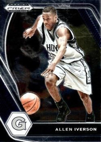 #85 Allen Iverson - Georgetown Hoyas - 2021 Panini Prizm Collegiate Draft Picks Basketball