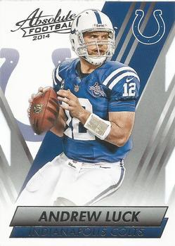 #85 Andrew Luck - Indianapolis Colts - 2014 Panini Absolute - Retail Football