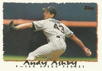 #85 Andyhby - San Diego Padres - 1995 Topps Baseball