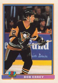 #85 Bob Errey - Pittsburgh Penguins - 1991-92 Bowman Hockey