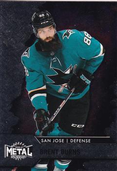 #85 Brent Burns - San Jose Sharks - 2020-21 Skybox Metal Universe Hockey