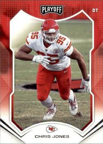 #85 Chris Jones - Kansas City Chiefs - 2021 Panini Playoff Football