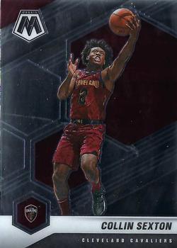 #85 Collin Sexton - Cleveland Cavaliers - 2020-21 Panini Mosaic Basketball