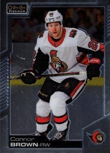 #85 Connor Brown - Ottawa Senators - 2020-21 O-Pee-Chee Platinum Hockey