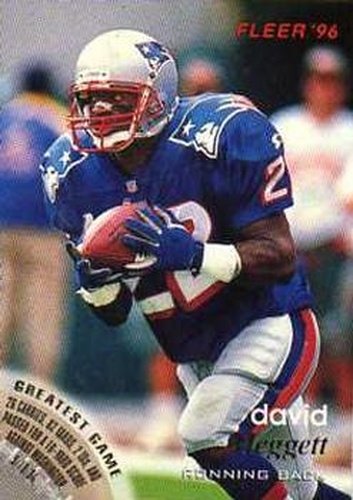 #85 Dave Meggett - New England Patriots - 1996 Fleer Football