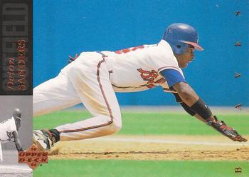 #85 Deion Sanders - Atlanta Braves - 1994 Upper Deck Baseball