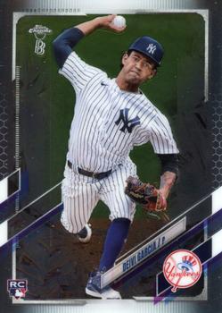 #85 Deivi Garcia - New York Yankees - 2021 Topps Chrome Ben Baller Edition Baseball