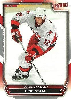 #85 Eric Staal - Carolina Hurricanes - 2007-08 Upper Deck Victory Hockey