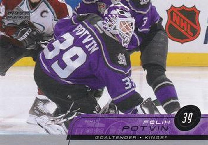 #85 Felix Potvin - Los Angeles Kings - 2002-03 Upper Deck Hockey