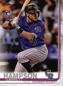 #85 Garrett Hampson - Colorado Rockies - 2019 Topps Baseball
