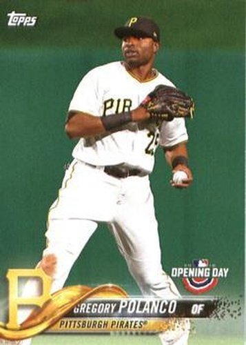 #85 Gregory Polanco - Pittsburgh Pirates - 2018 Topps Opening Day Baseball