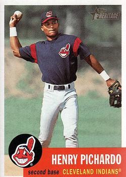 #85 Henry Pichardo - Cleveland Indians - 2002 Topps Heritage Baseball