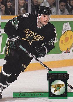 #85 James Black - Dallas Stars - 1993-94 Donruss Hockey