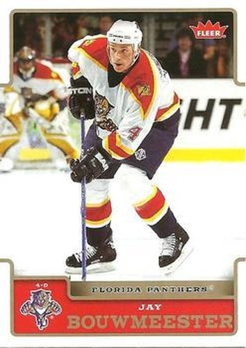 #85 Jay Bouwmeester - Florida Panthers - 2006-07 Fleer Hockey