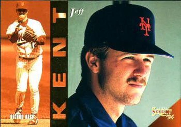 #85 Jeff Kent - New York Mets - 1994 Select Baseball