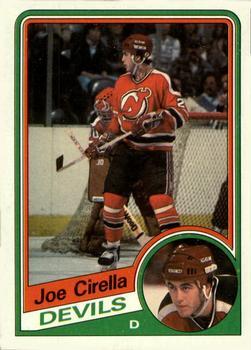 #85 Joe Cirella - New Jersey Devils - 1984-85 Topps Hockey