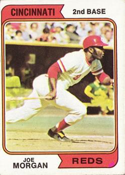 #85 Joe Morgan - Cincinnati Reds - 1974 Topps Baseball
