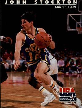 #85 John Stockton - USA - 1992 SkyBox USA Basketball