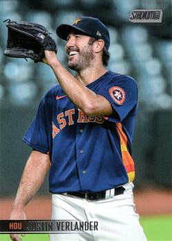 #85 Justin Verlander - Houston Astros - 2021 Stadium Club Baseball
