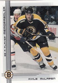 #85 Kyle McLaren - Boston Bruins - 2000-01 Be a Player Memorabilia Hockey
