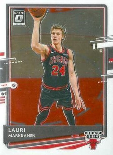 #85 Lauri Markkanen - Chicago Bulls - 2020-21 Donruss Optic Basketball