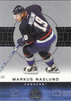 #85 Markus Naslund - Vancouver Canucks - 2002-03 SP Authentic Hockey