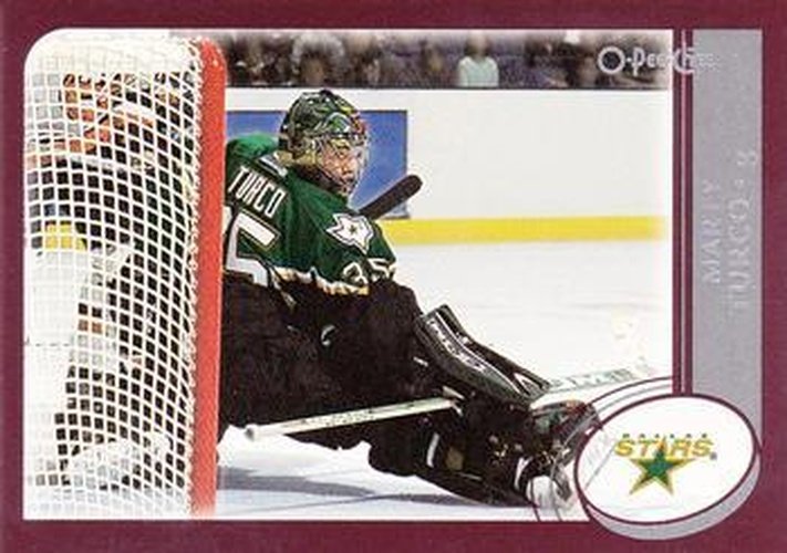 #85 Marty Turco - Dallas Stars - 2002-03 O-Pee-Chee Hockey