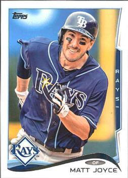 #85 Matt Joyce - Tampa Bay Rays - 2014 Topps Baseball