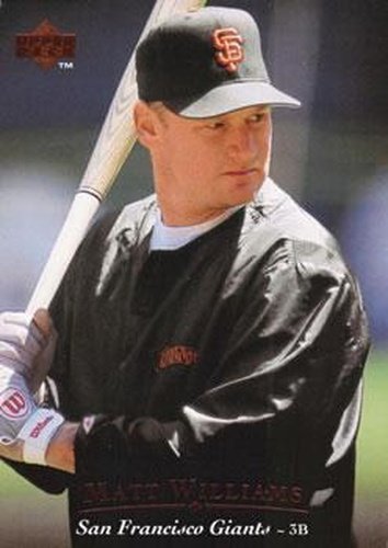 #85 Matt Williams - San Francisco Giants - 1995 Upper Deck Baseball