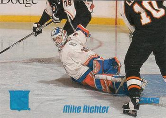 #85 Mike Richter - New York Rangers - 1999-00 Stadium Club Hockey