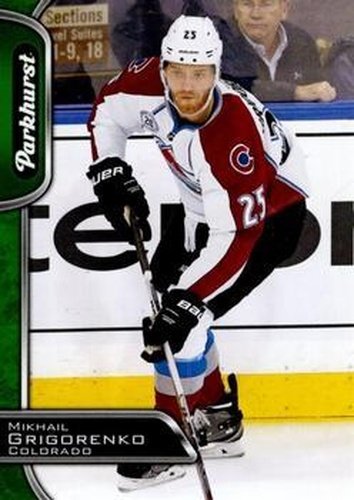 #85 Mikhail Grigorenko - Colorado Avalanche - 2016-17 Parkhurst Hockey