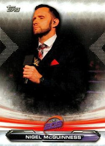 #85 Nigel McGuinness - 2019 Topps WWE RAW Wrestling