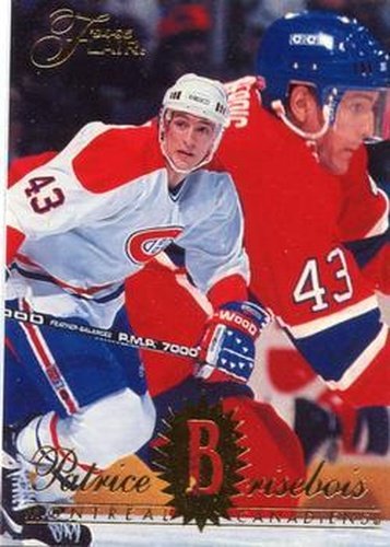 #85 Patrice Brisebois - Montreal Canadiens - 1994-95 Flair Hockey