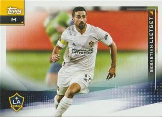 #85 Sebastian Lletget - Los Angeles Galaxy - 2021 Topps MLS Soccer