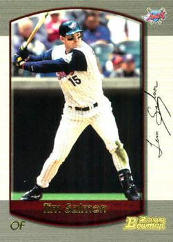 #85 Tim Salmon - Anaheim Angels - 2000 Bowman Baseball