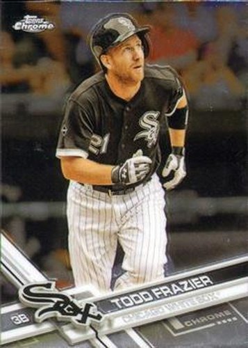 #85 Todd Frazier - Chicago White Sox - 2017 Topps Chrome Baseball