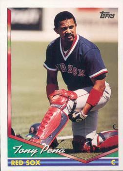#85 Tony Pena - Boston Red Sox - 1994 Topps Baseball