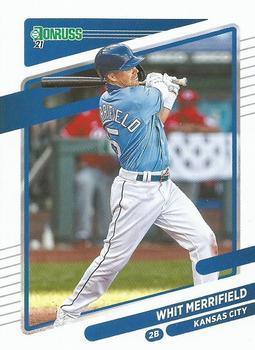 #85 Whit Merrifield - Kansas City Royals - 2021 Donruss Baseball