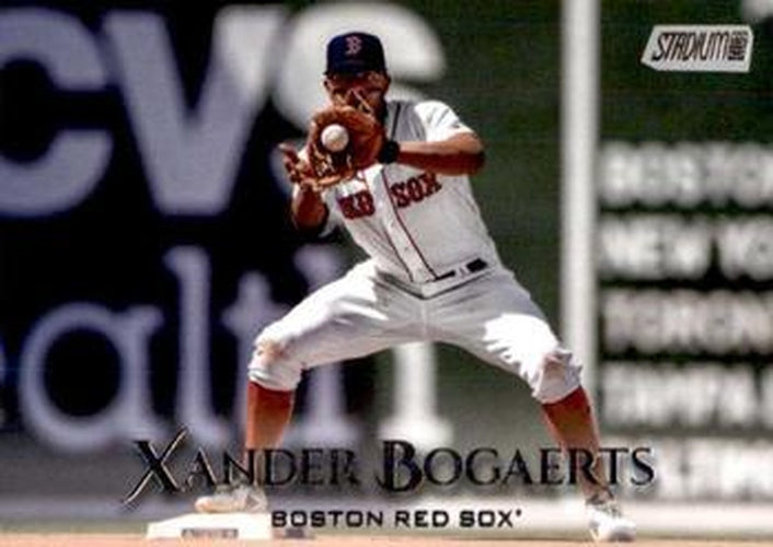 #85 Xander Bogaerts - Boston Red Sox - 2019 Stadium Club Baseball