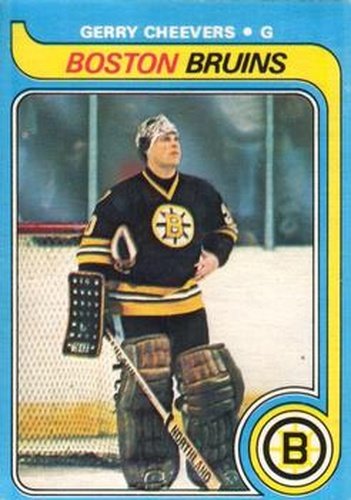 #85 Gerry Cheevers - Boston Bruins - 1979-80 O-Pee-Chee Hockey