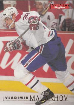 #85 Vladimir Malakhov - Montreal Canadiens - 1995-96 SkyBox Impact Hockey