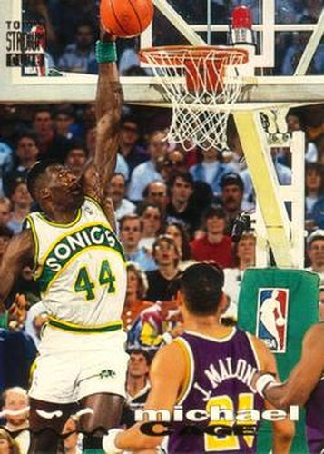 #85 Michael Cage - Seattle SuperSonics - 1993-94 Stadium Club Basketball