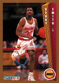 #85 Kenny Smith - Houston Rockets - 1992-93 Fleer Basketball