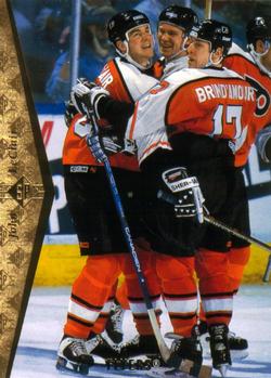 #85 John LeClair - Philadelphia Flyers - 1994-95 SP Hockey
