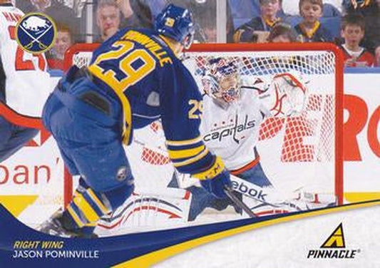 #85 Jason Pominville - Buffalo Sabres - 2011-12 Panini Pinnacle Hockey