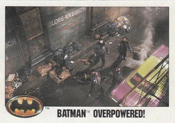 #85 Batman Overpowered! - 1989 Topps Batman
