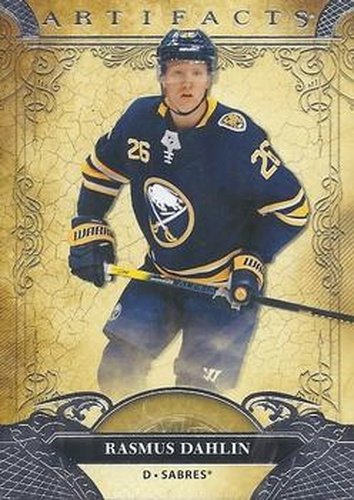 #85 Rasmus Dahlin - Buffalo Sabres - 2020-21 Upper Deck Artifacts Hockey