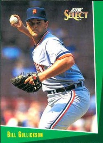 #85 Bill Gullickson - Detroit Tigers - 1993 Select Baseball